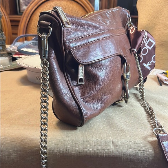 Rebecca Minkoff Chocolate Brown Crossbody Bag - Picture 9 of 12
